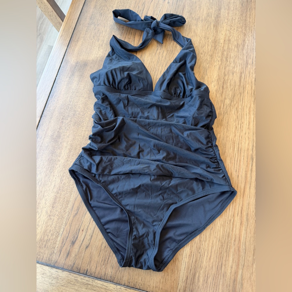 Dkny Tummy Control One Piece Swimsuit